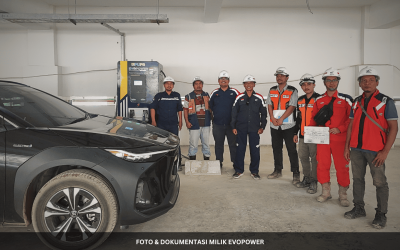 Uji Kinerja dan Efisiensi EVOPOWER EV Charger di Sekretariat Kepresidenan IKN